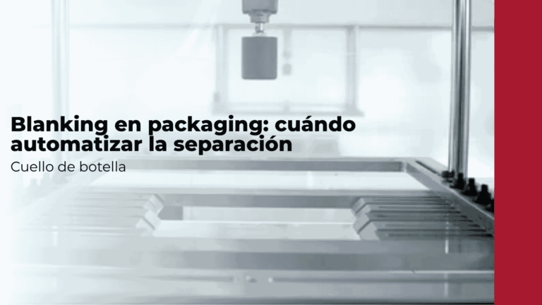 Robot de pelado DPTASM 1080 para separación automática de piezas en packaging"